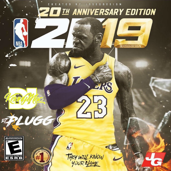 Mixtape of NBA 2K19 Lebron James Edition by DJ Kenny Mac My