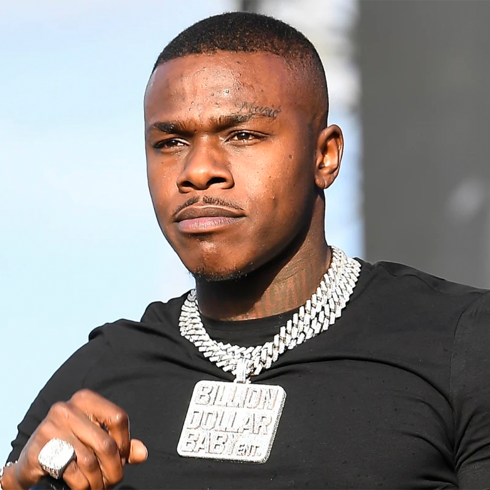 The blue jersey Charlotte worn by DaBaby in DaBaby - BOP on Broadway (Hip  Hop Music)